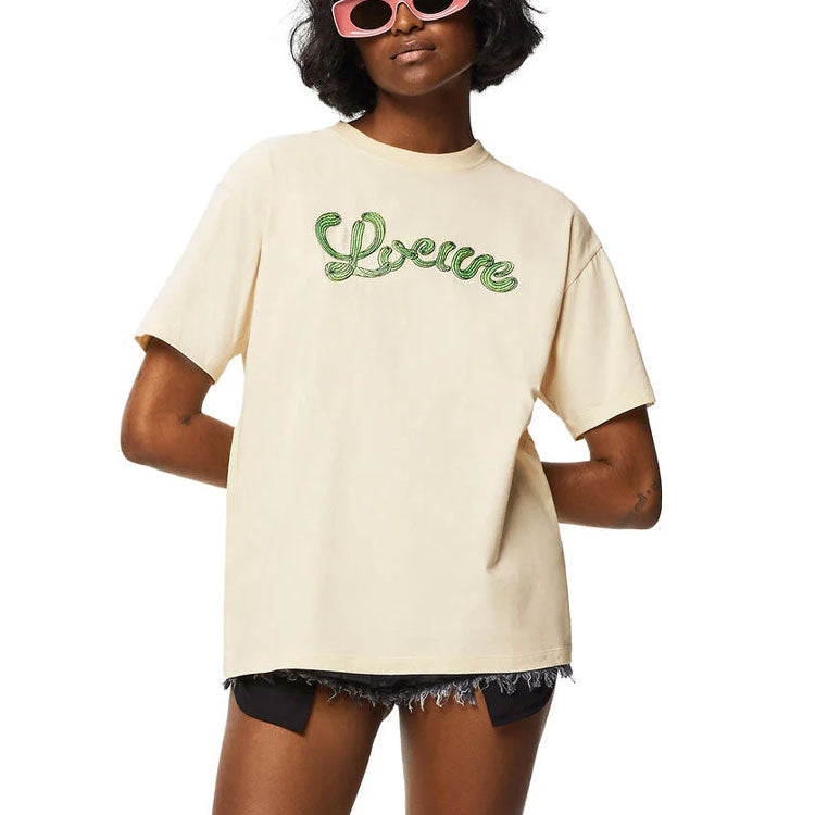 LOEWE Paula's Ibiza 2022 T Shirt Women's Light Umber
