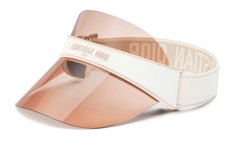 DIOR Transparent Sun Visor Sunglasses Nude
