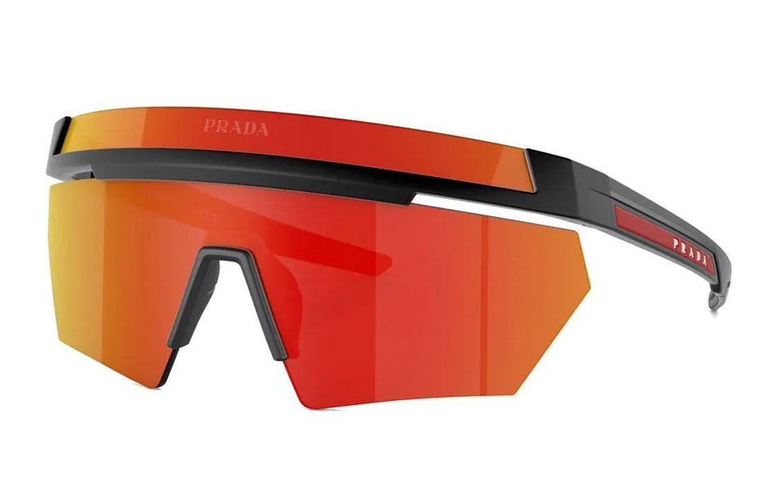 PRADA Frameless Logo print Sunglasses