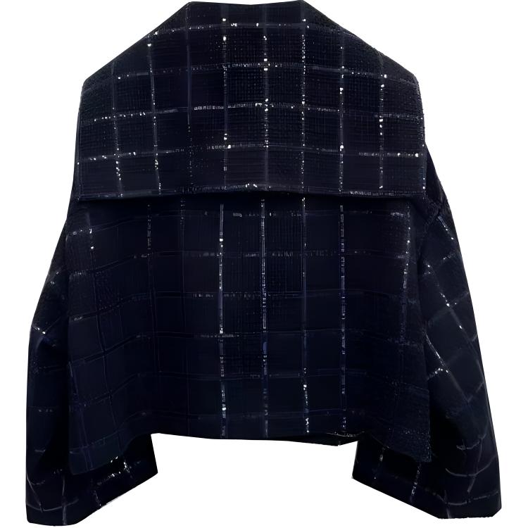 CHANEL Jackets Coats Women's Blue