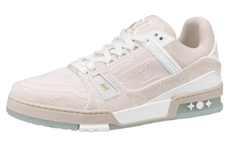 LOUIS VUITTON Lv Trainers 'Beige Denim'