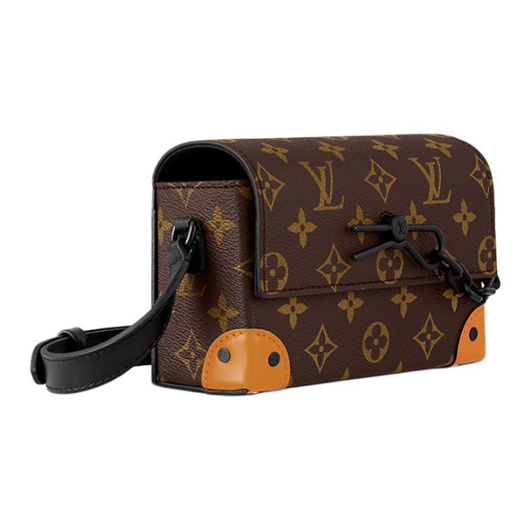 LOUIS VUITTON Men Steamer Crossbody Bag Wearable Wallet