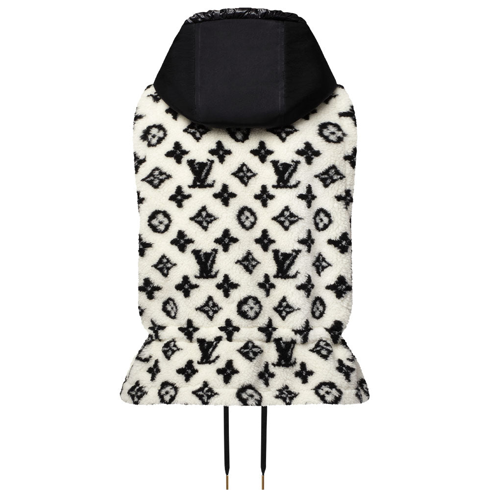 LOUIS VUITTON Monogram Teddy Peplum Gilet
