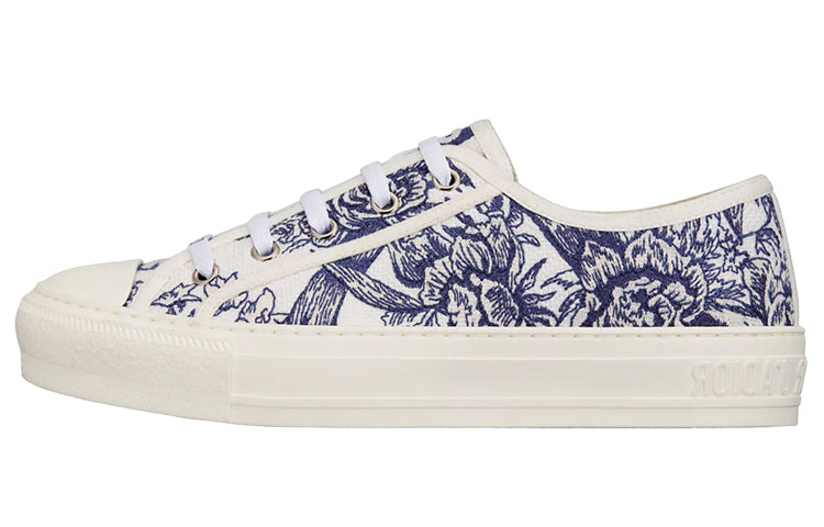 DIOR Women's Walk'N'DIOR 'Jardin D'Hiver - White Blue'