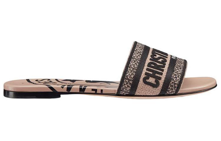 DIOR Dway Slide Slippers Women's Crimson