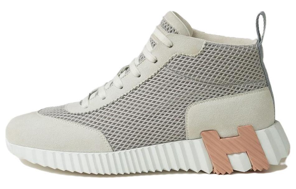 HERMES Slip-Resistant High-Top Casual Shoes Women's Lulea Gray