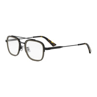 DIOR Metal Square Eyeglass Frames Unisex Brown