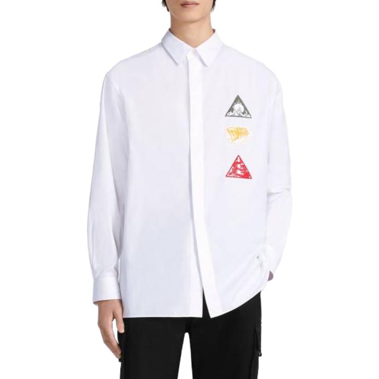DIOR Graphic Print Long Sleeved Shirt