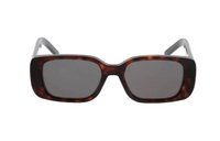 DIOR Plate Frame Square Sunglasses Women's Tortoiseshell