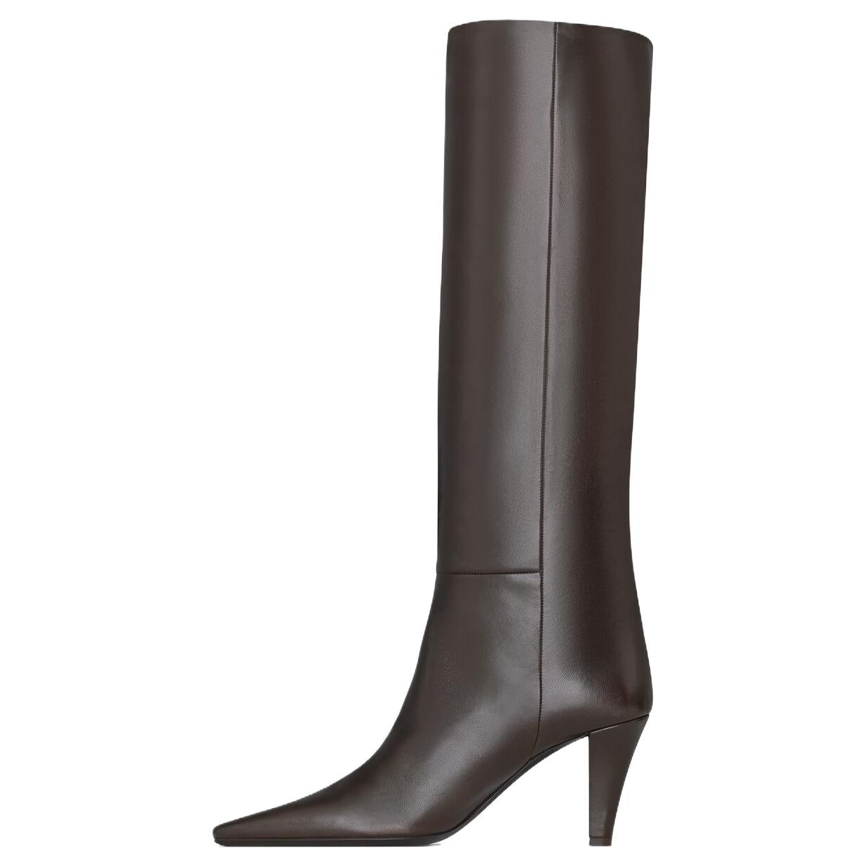 SAINT LAURENT Jill Pointed Toe Boots Women's