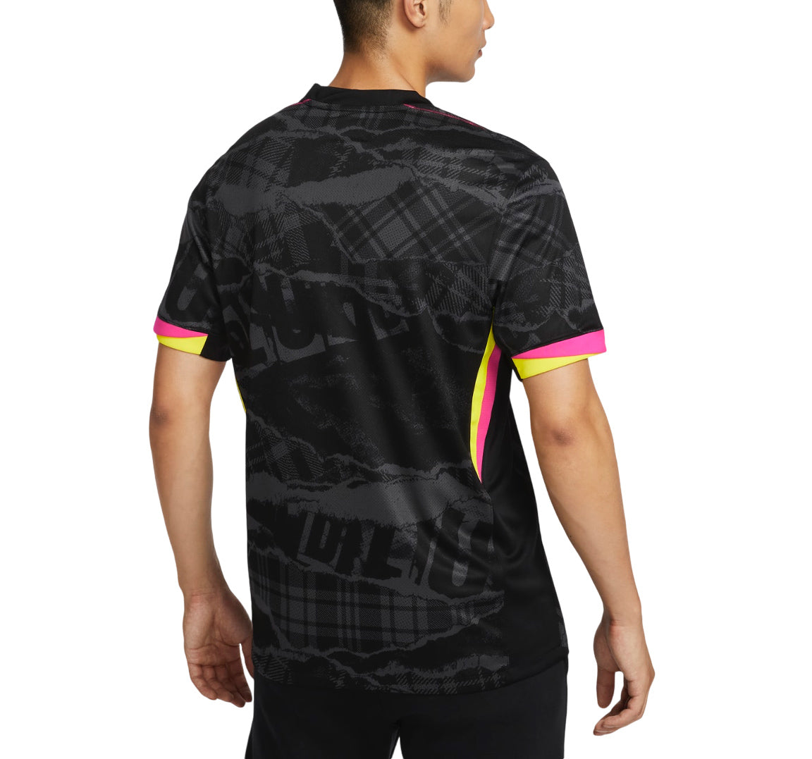 Nike Dri-FIT Chelsea F.C. 2024/25 Stadium Third Football Replica Jersey 'Black Pink' FQ2029-061