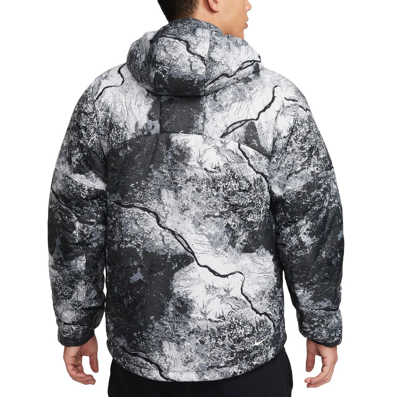 Nike ACG Rope de Dope Therma-FIT ADV Allover Print Jacket Asia Sizing 'Anthracite White' FN7114-060