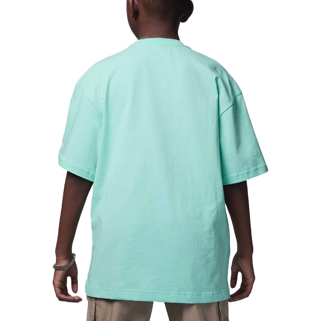 (GS) Air Jordan Varsity Jumpman Graphic T-Shirt 'Mint Green' FV2530-323