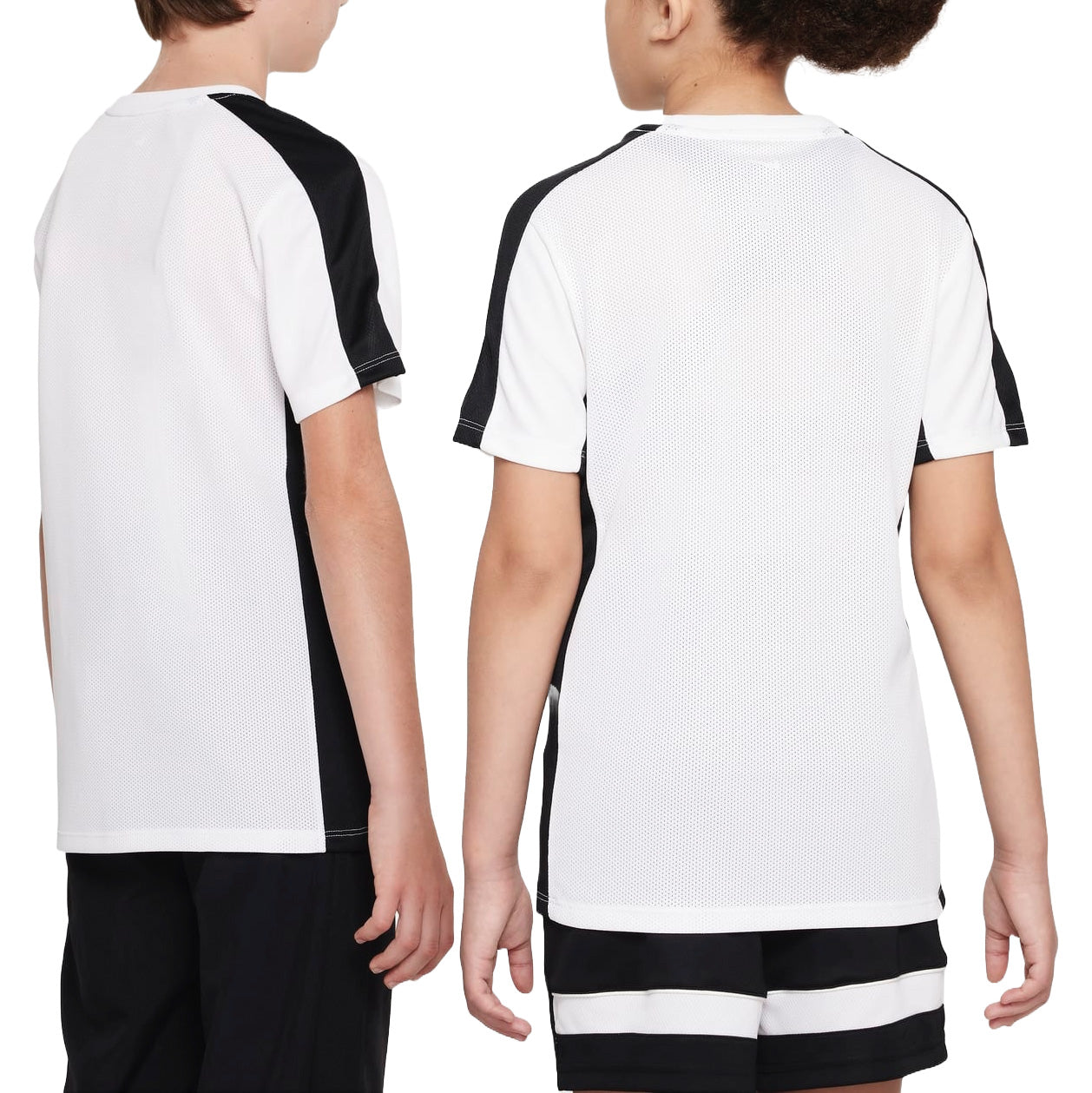 (GS) Nike Dri-FIT Academy23 Football T-shirt 'White Black' DX5482-100