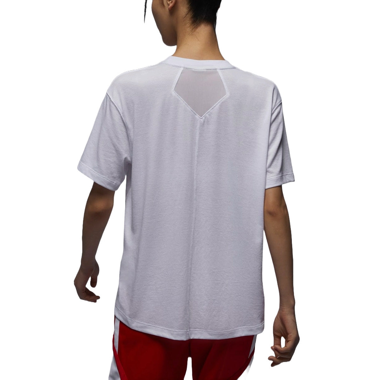 (WMNS) Air Jordan Sport Diamond T-Shirt Asia Sizing 'White' FN5117-100