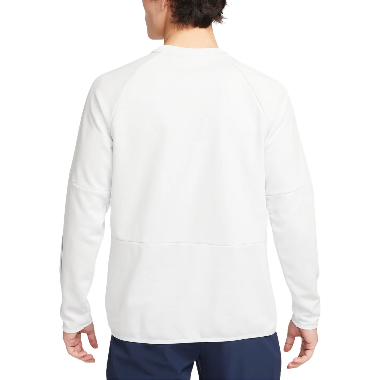 Nike Dri-FIT Fleece Fitness Crewneck Sweatshirt Asia Sizing 'Photon Dust Blue' FN3290-025