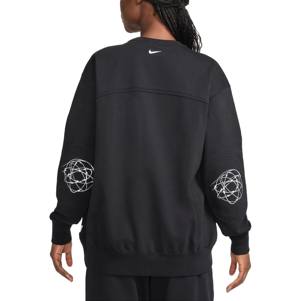 (WMNS) Nike Sportswear Breaking Loose French Terry Sweatshirt Asia Sizing 'Black' FZ0257-010