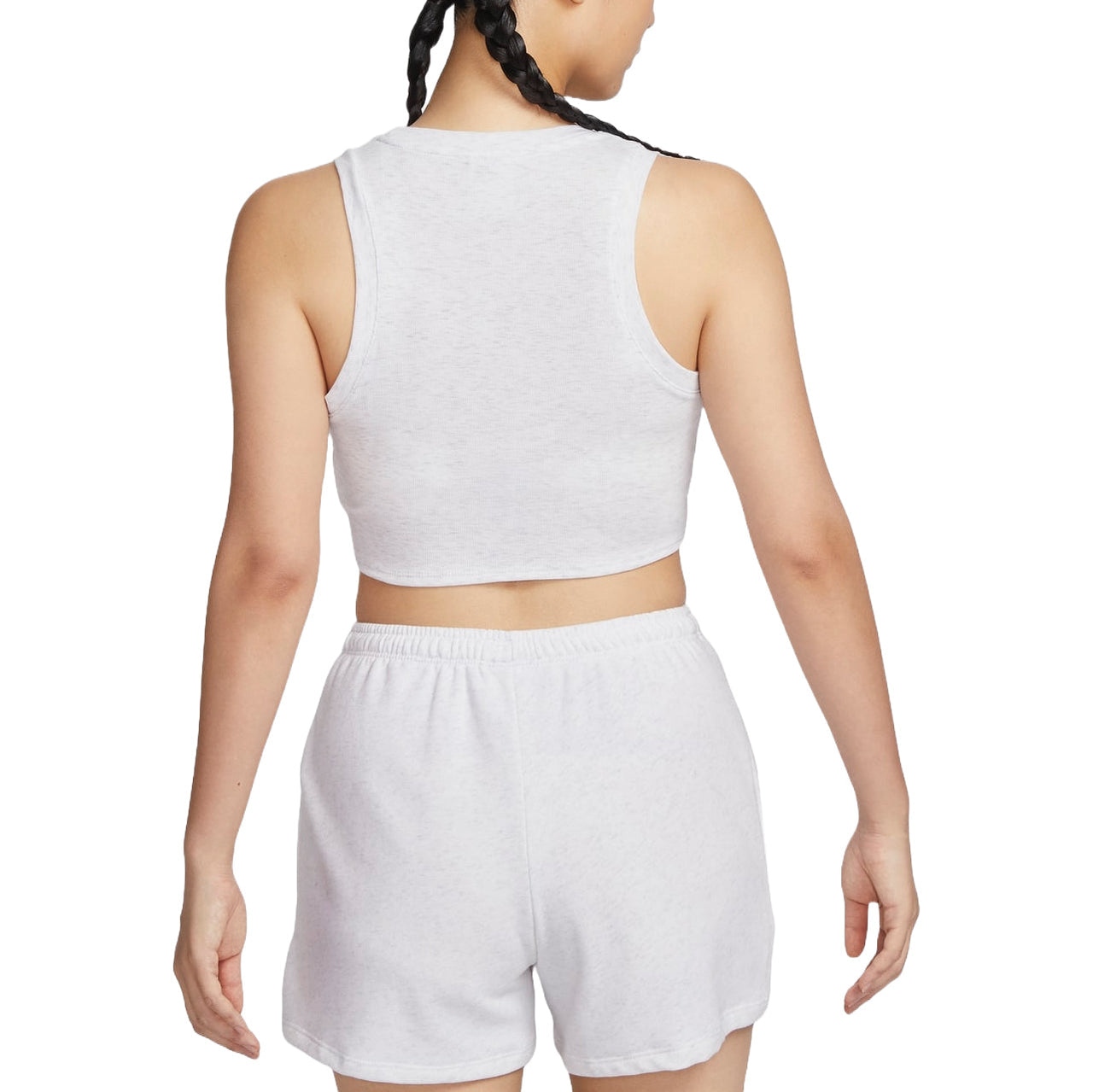 (WMNS) Nike Sportswear Essentials Tank Asia Sizing 'White Grey' FB8280-051