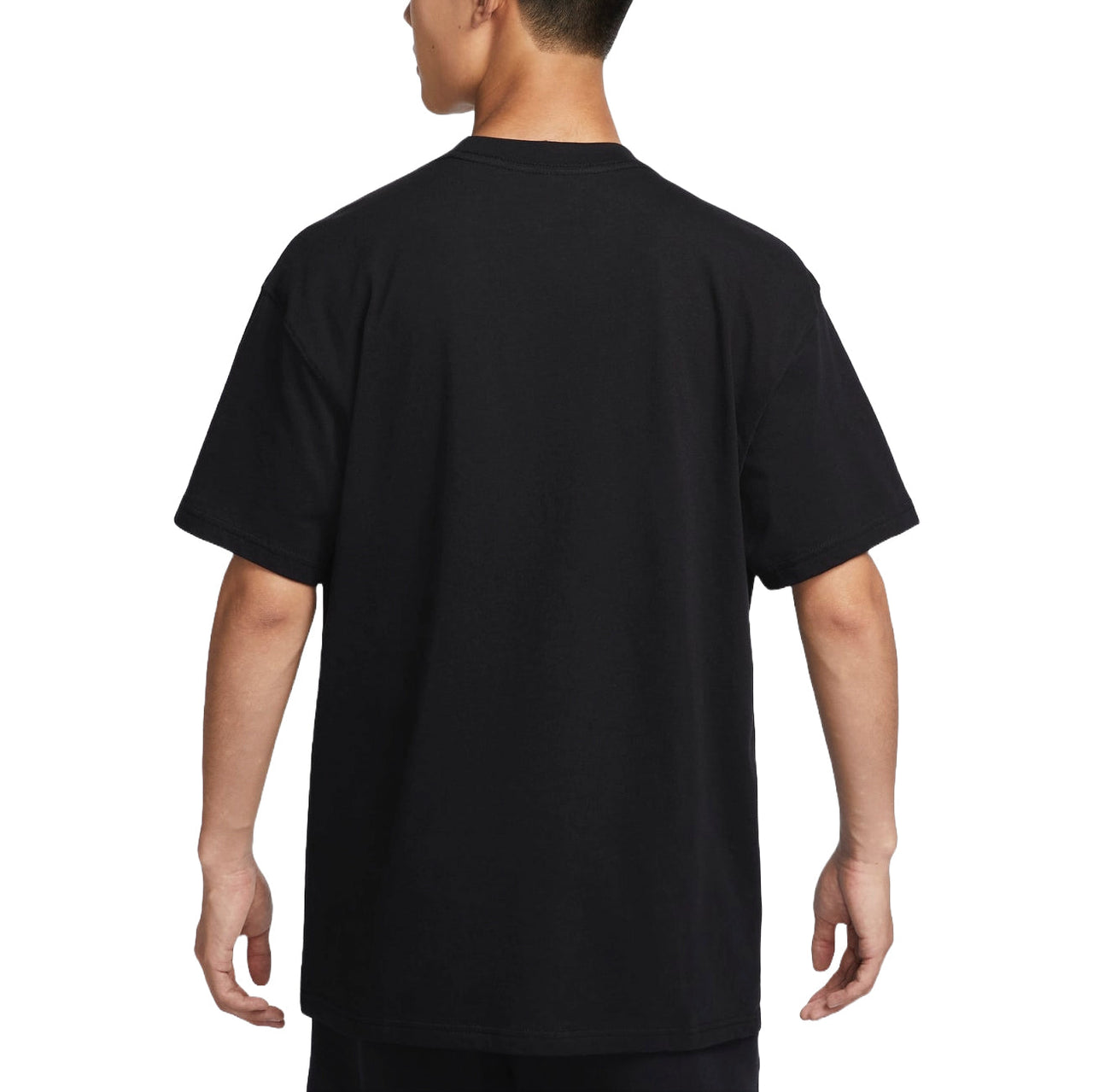 Nike Max90 Basketball T-Shirt Asia Sizing 'Black Red' FZ8070-010