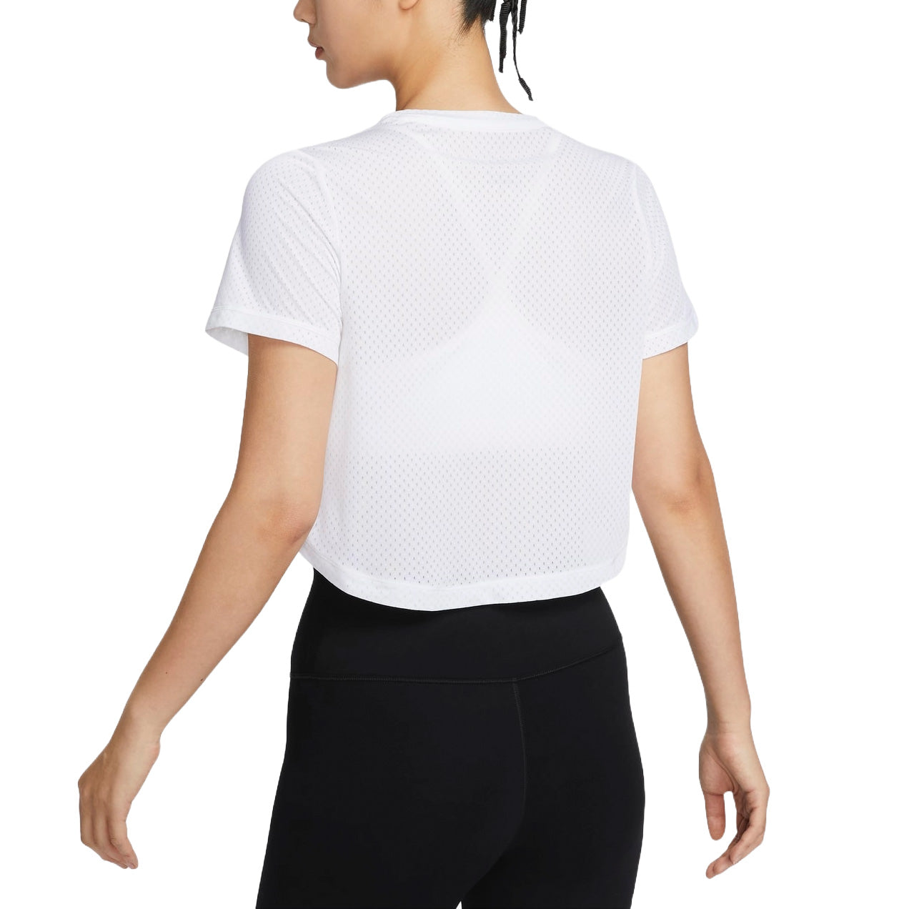 (WMNS) Nike One Classic Dri-FIT T-shirt Asia Sizing 'White' FN4118-100