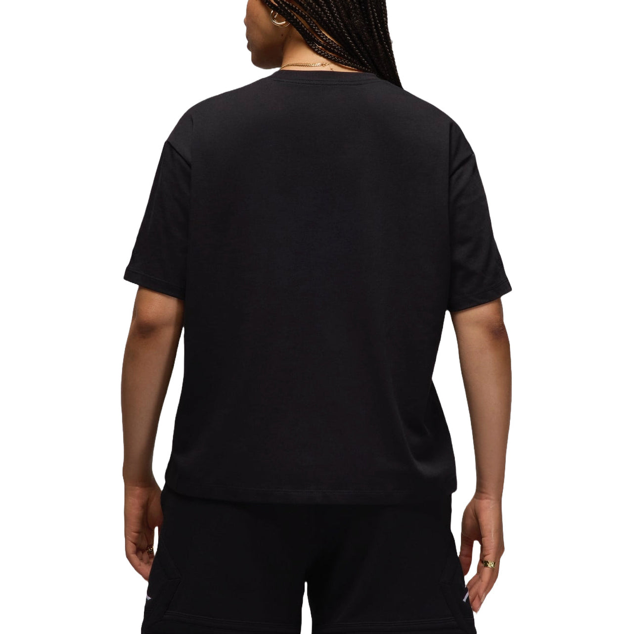 Air Jordan x Nina Chanel Abney T-shirt Asia Sizing 'Black' FZ7525-010
