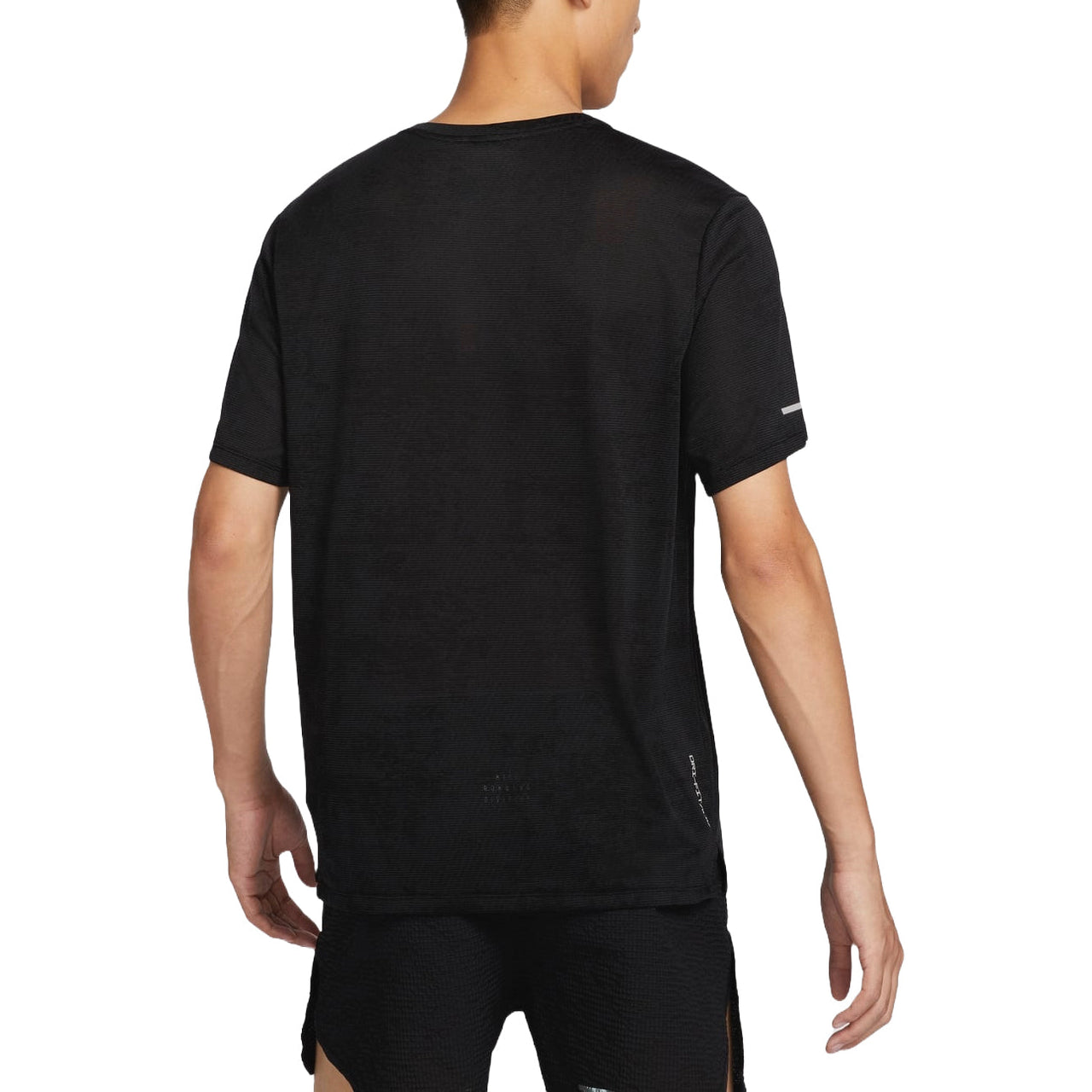 Nike Dri-FIT ADV Running T-Shirt Asia Sizing 'Black' FZ0584-010