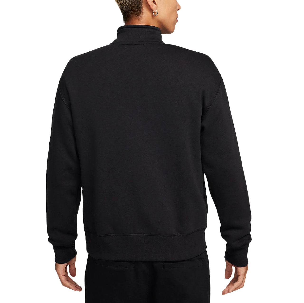 Nike Sportswear Club Fleece Half Zip Sweatshirt (Asia Sizing) 'Black' FQ7976-010