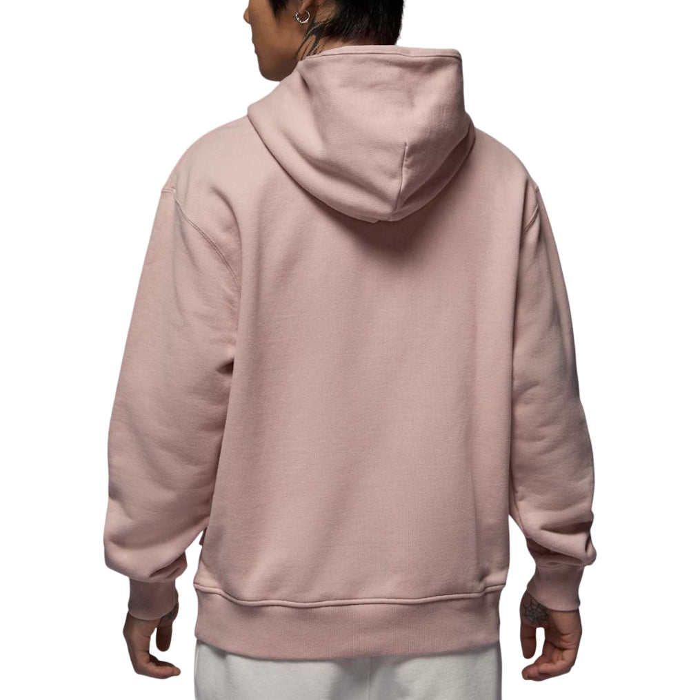 Air Jordan Wordmark Fleece Pullover Hoodie Asia Sizing 'Pink Oxford' FZ3953-601