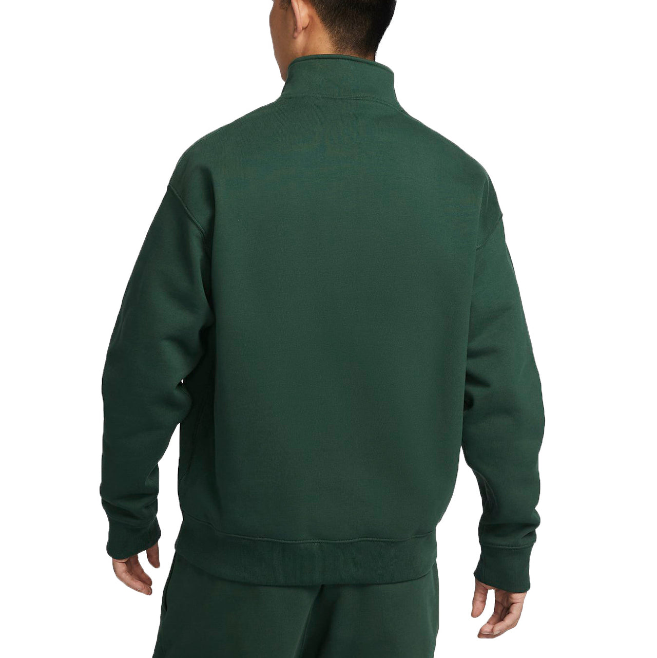 Nike Solo Swoosh 1/4 Zip Sweatshirt (Asia Sizing) 'Green' DQ5210-323
