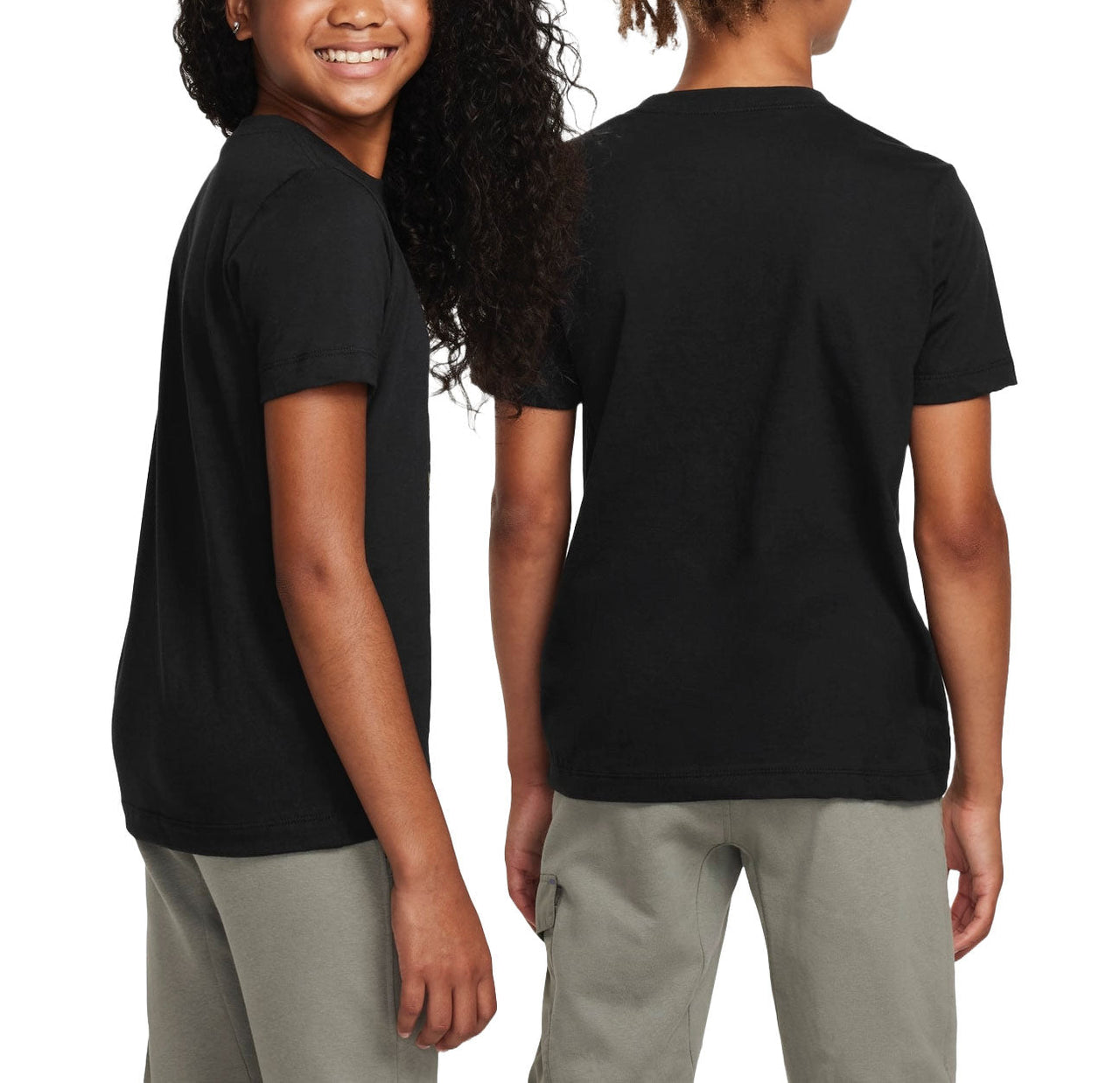 (GS) Nike Sportswear Graphic T-shirt 'Black' FZ5156-010