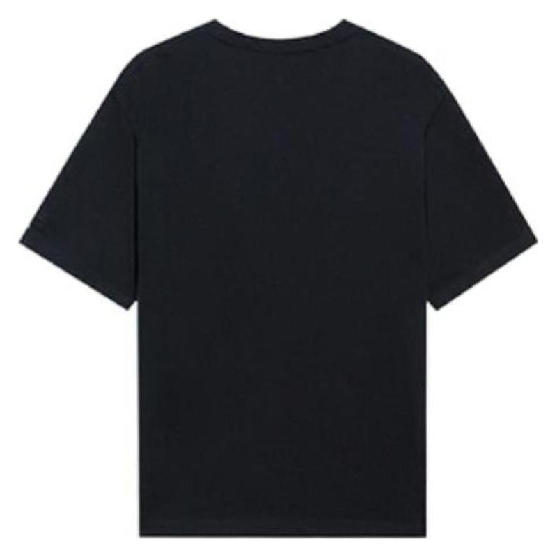 Li-Ning Logo Pocket T-shirt 'Black' AHSS893-4