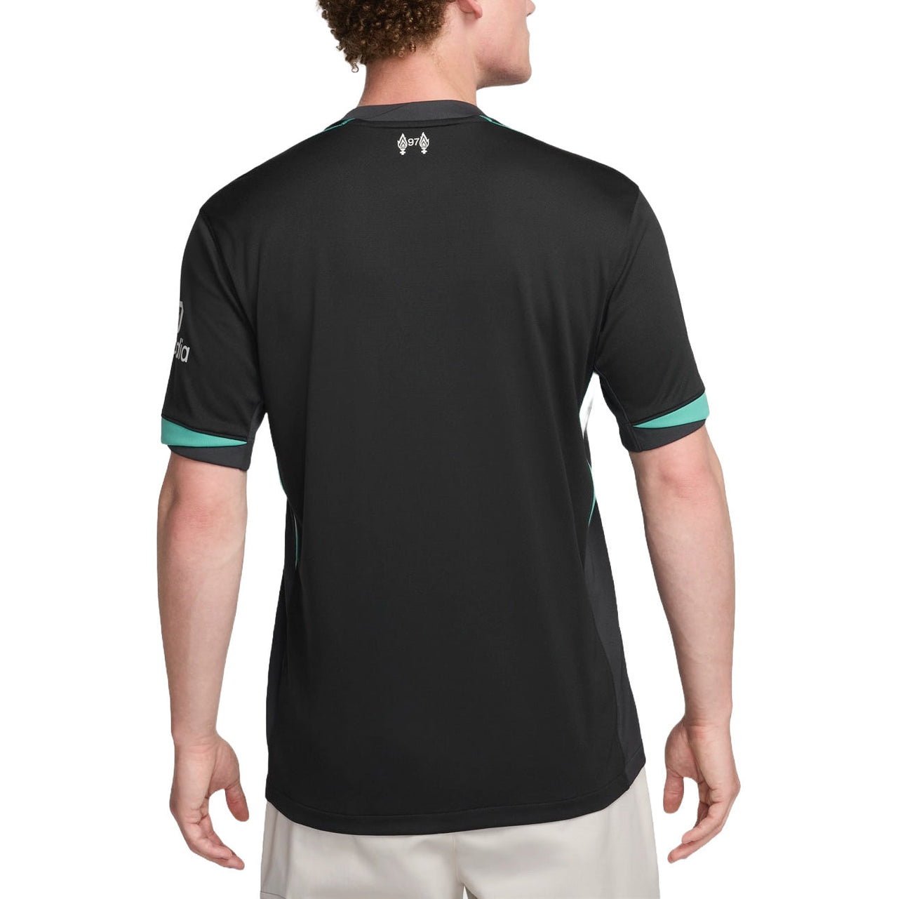Nike Dri-FIT Liverpool FC 2024/25 Stadium Away Jersey 'Black Teal' FN8780-322