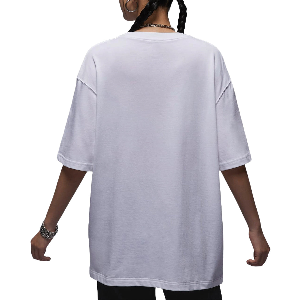 (WMNS) Air Jordan Essentials Oversized T-shirt Asia Sizing 'White' HM4373-100