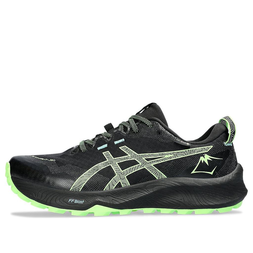 ASICS Gel-Trabuco 12 Gore-Tex 'Black Illuminate Green' 1011B801-001
