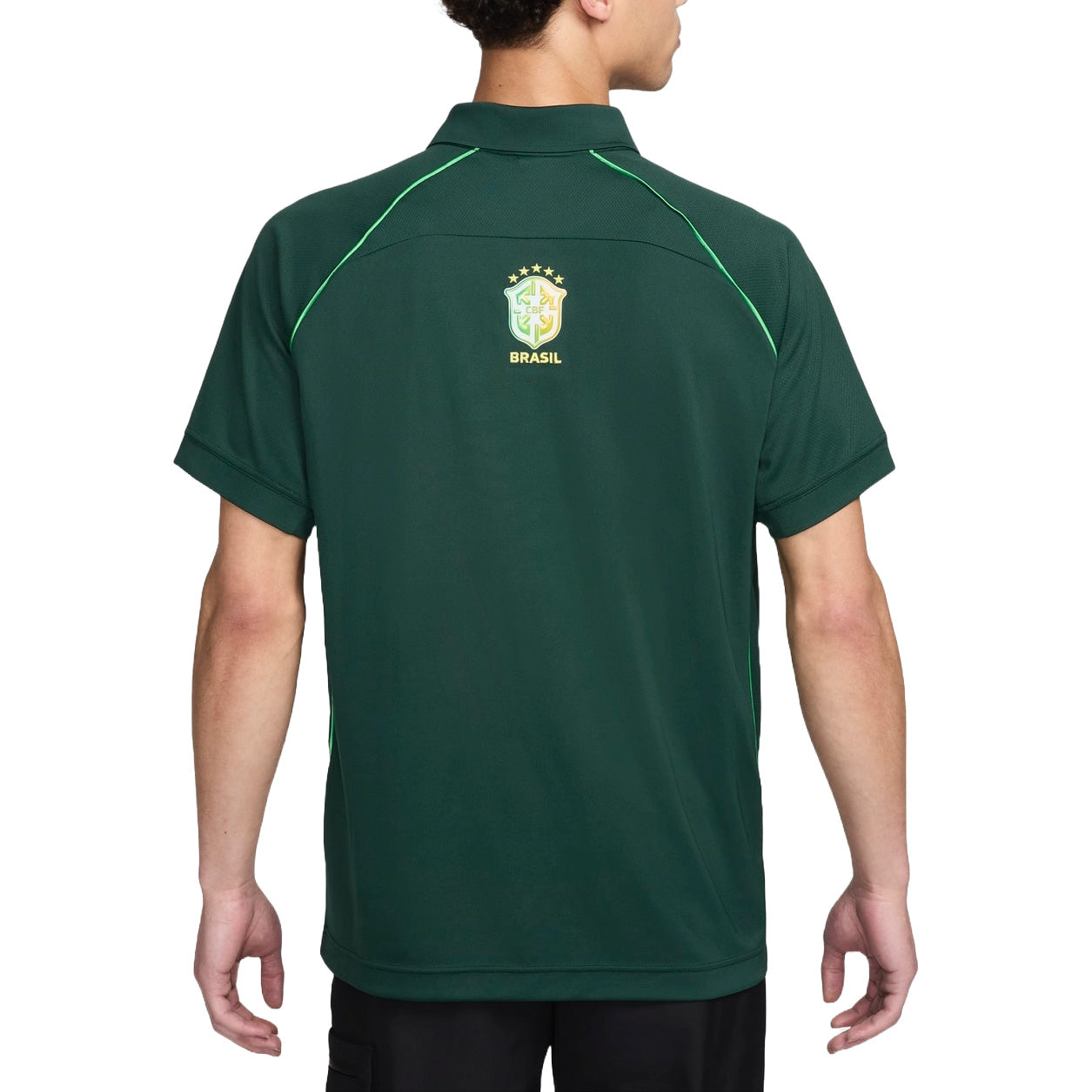 Nike Dri-FIT Brazil Football Polo Shirt 'Dark Green' FZ2949-397