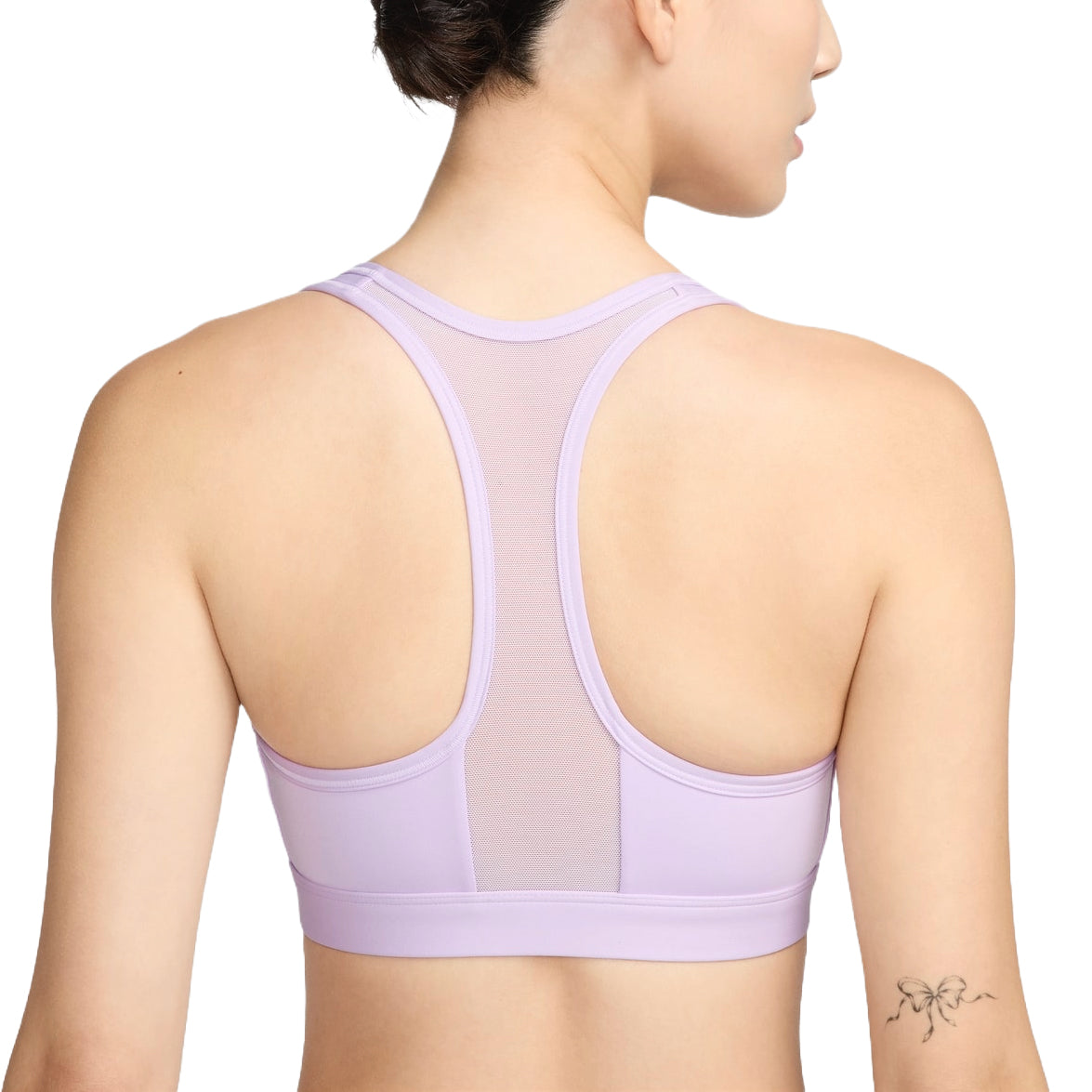 (WMNS) Nike Swoosh Front Zip Medium Support Padded Sports Bra 'Violet Mist' FN2732-511