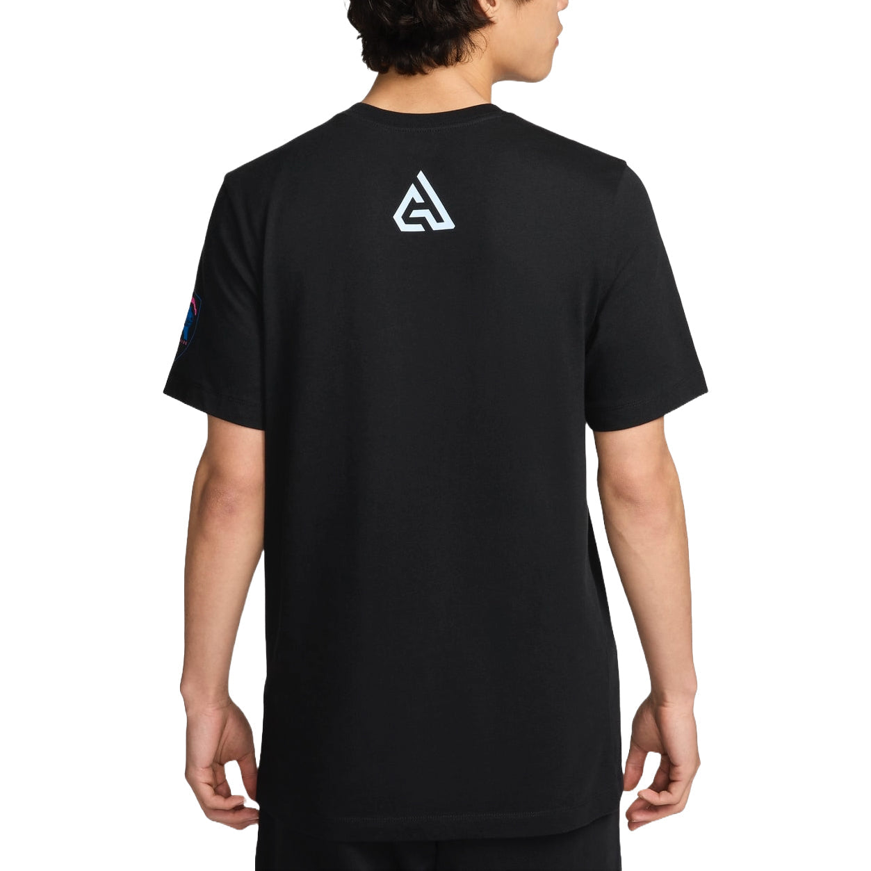 Nike Giannis Basketball T-Shirt Asia Sizing 'Black' FZ8078-010