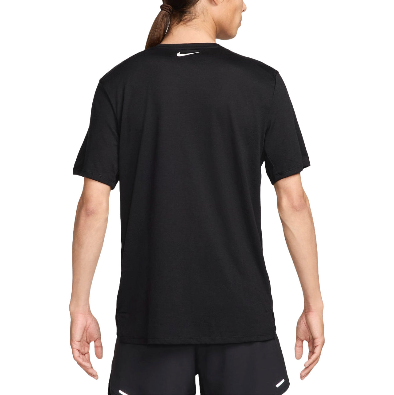 Nike Rise 365 Run Energy Running T-shirt Asia Sizing 'Black' FN3997-010