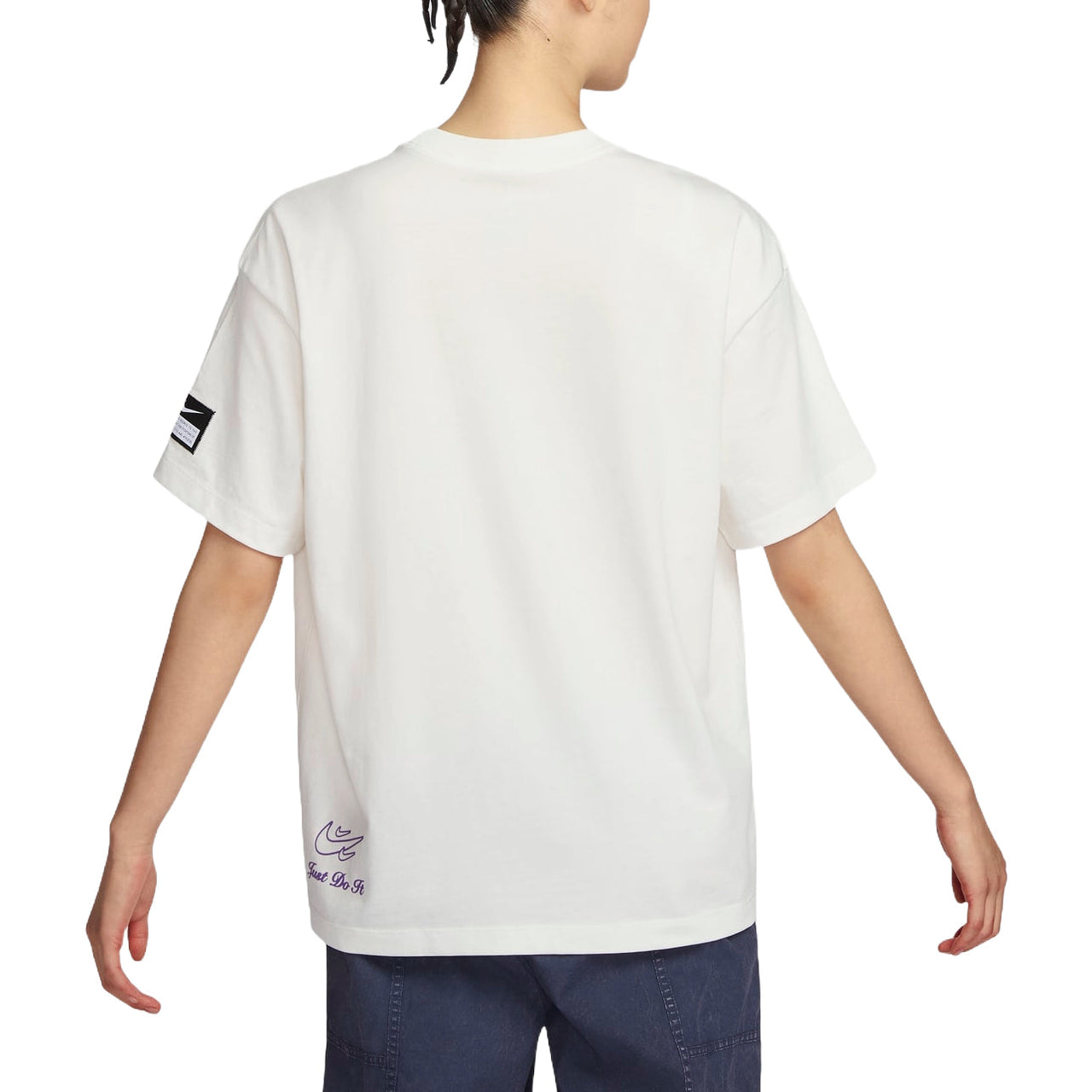 (WMNS) Nike Sportswear Oversized T-shirt Asia Sizing 'Sail' FZ1147-133