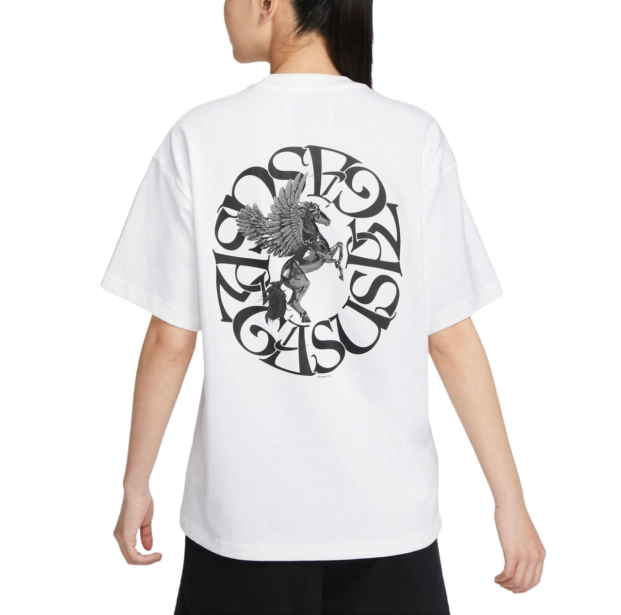 Nike Embroidery Logo T-Shirt Asia Sizing 'White' FZ7621-100