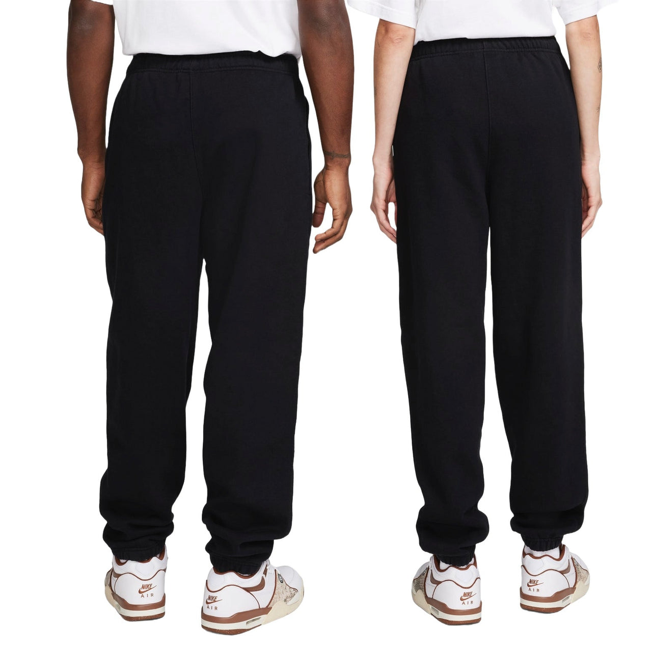 Nike x Stussy Stone Washed Fleece Sweatpants Asia Sizing 'Black' FN5236-010