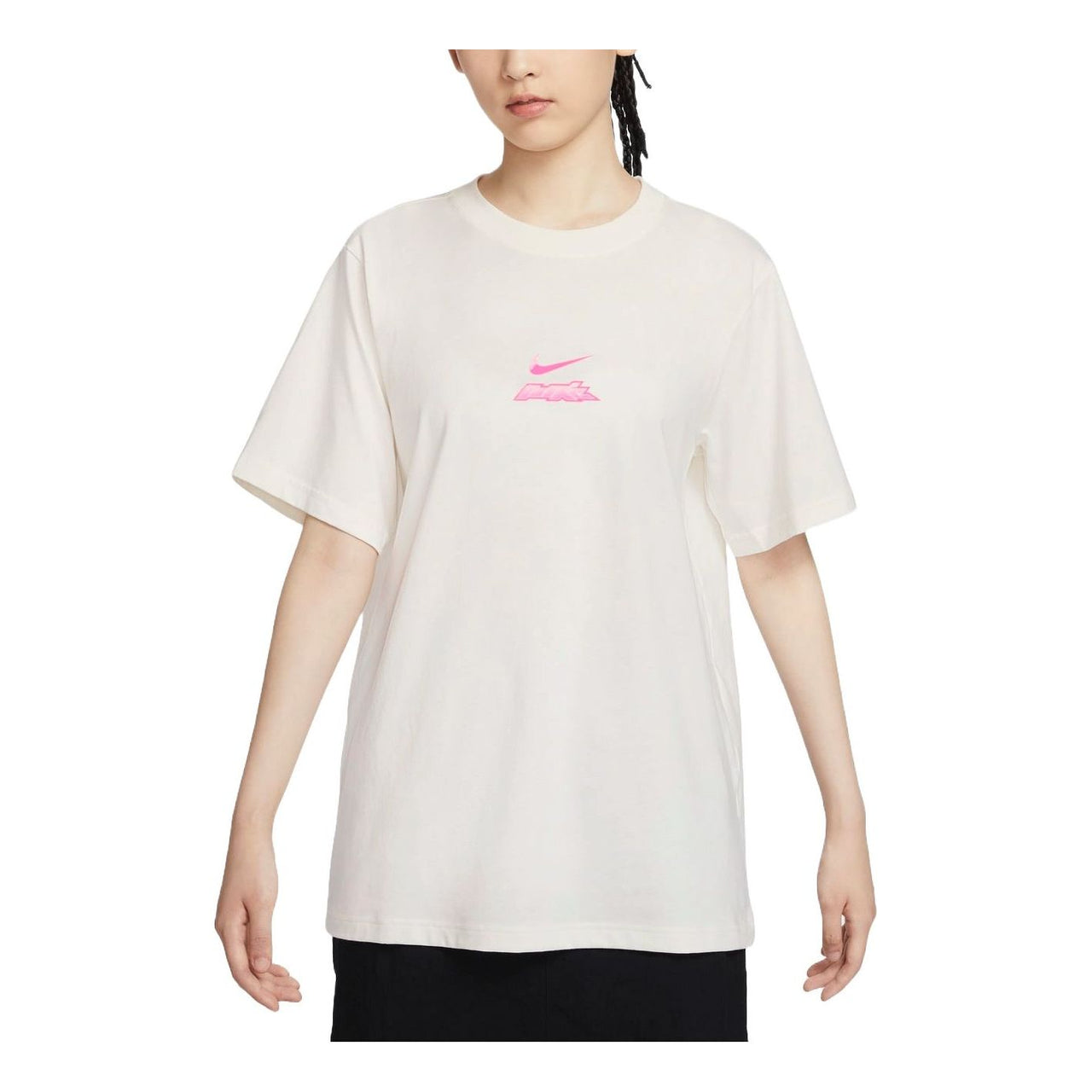 (WMNS) Nike Sportswear Essential T-Shirt Asia Sizing 'Sail' HM4625-133