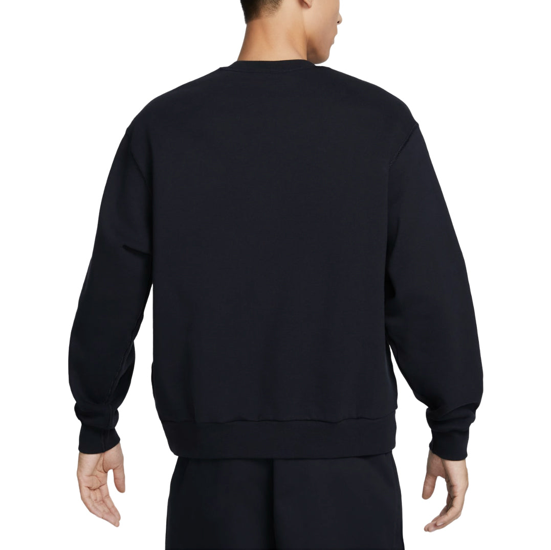 Nike SB Skate Fleece Crewneck Sweatshirt Asia Sizing 'Black' HQ3038-010