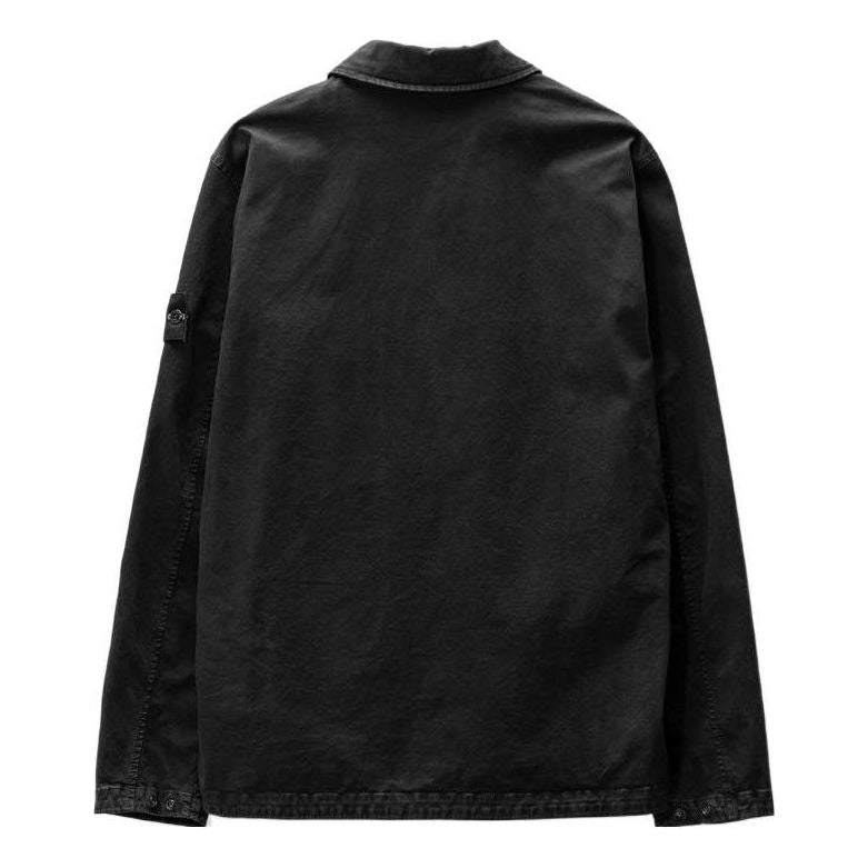 STONE ISLAND Overshirt 'Black' 781510304-V0129
