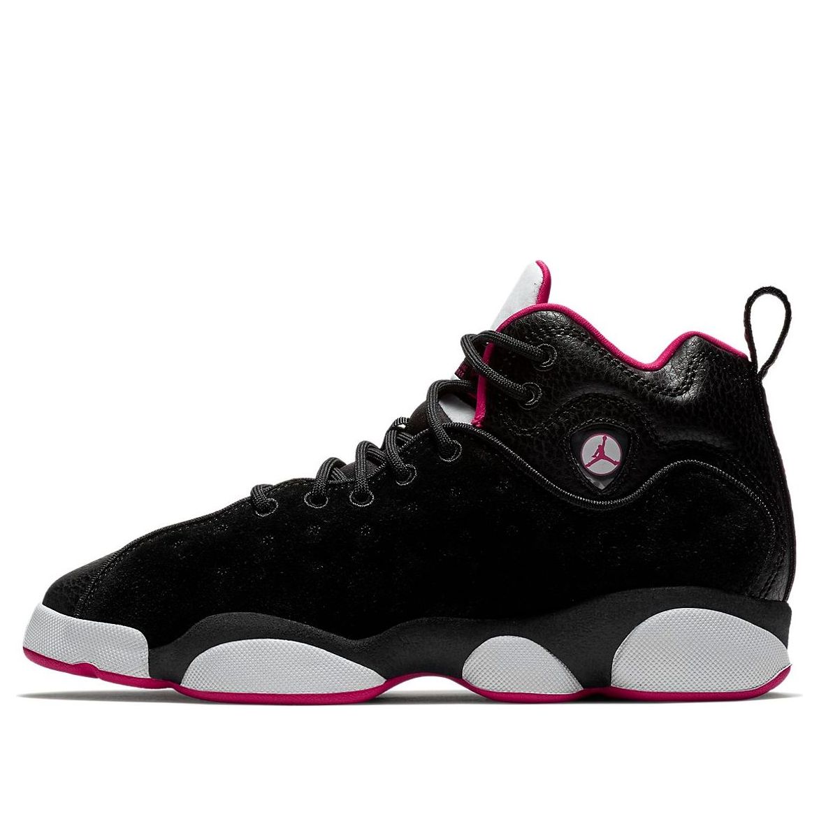 (GS) Air Jordan Jumpman Team 2 GG 'Black Rush Pink' 820276-006