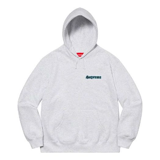 Supreme Love Hooded Sweatshirt 'Grey Blue' SUP-SS21-424