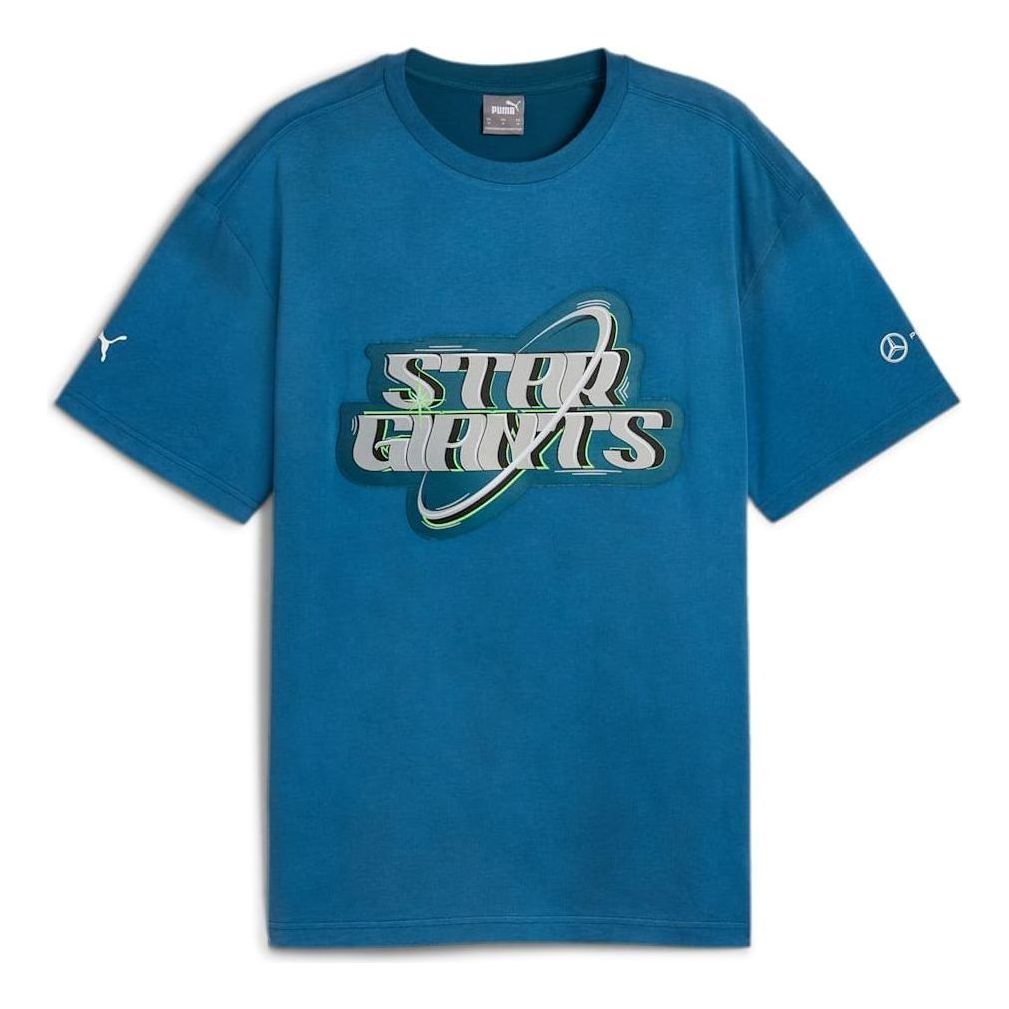 PUMA Mercedes-AMG Petronas F1 Team Crews Go Summer T-shirt 'Ocean Tropic' 623736-07