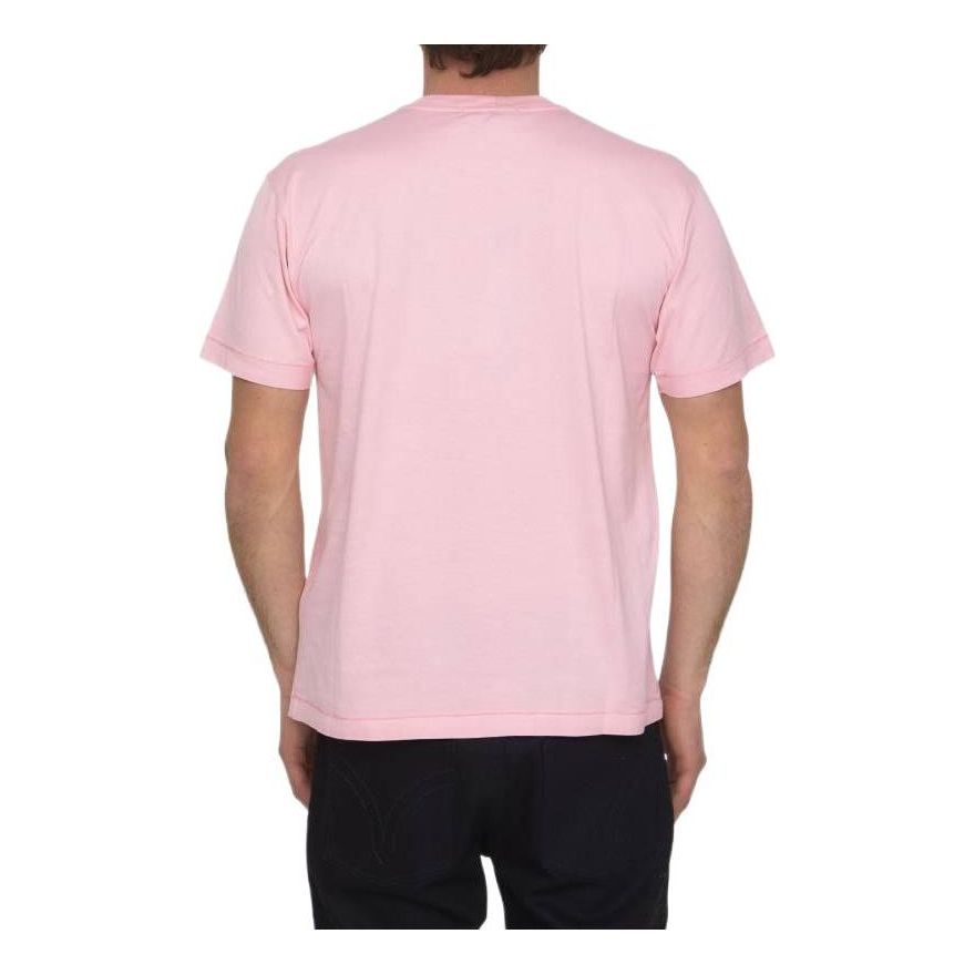 STONE ISLAND Patch T-shirt 'Pink' 101524113-V0080