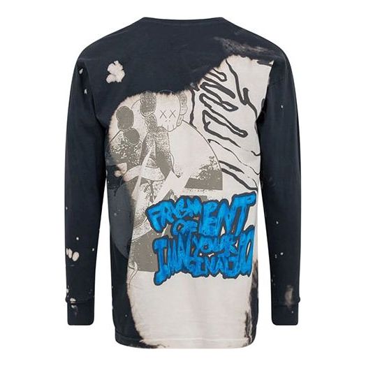 Travis Scott Cactus Jack x Kaws For Fragment L/S Tee 'Grey' CJFN-SS13
