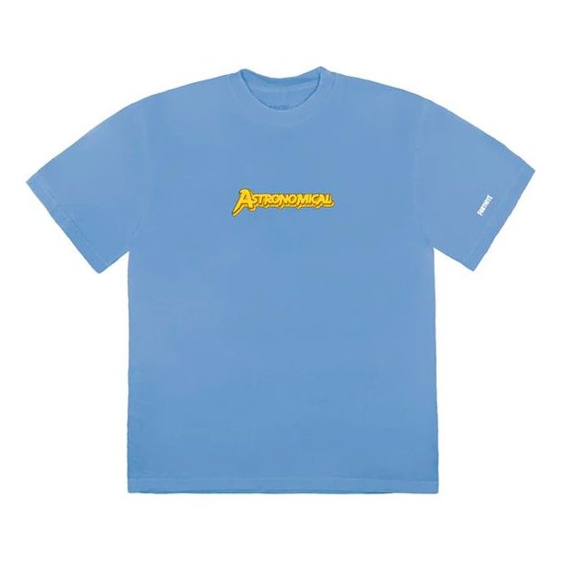 Travis Scott The Scotts Astro Goosebumps T-Shirt 'Sky Blue' TC-298